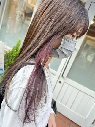ロング hair &make EPICRUMIのヘアスタイル