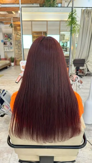 ロング カラー Plaatje　古淵店所属・𓂃plaatje koharu🫧🎀のヘアスタイル