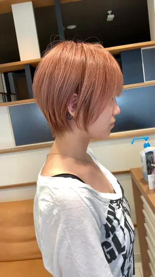 ショート 林 瑞起のヘアスタイル