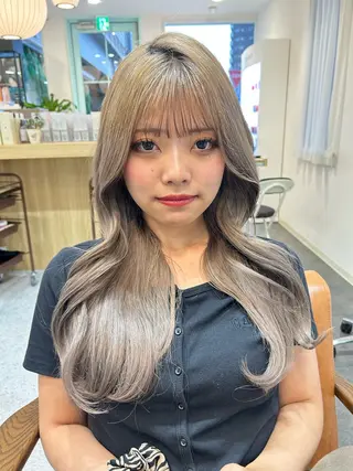 ロング TSUBASA/ 韓国ヘアAFLOATのヘアスタイル