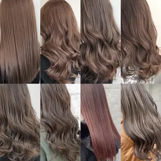 セミロング カラー 【透明感、艶髪】西村 有司のヘアスタイル