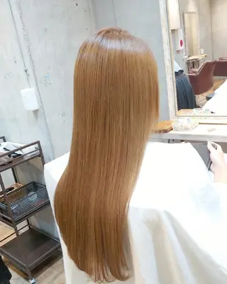 ロング カラー パーマ ヘアアレンジ 6月オープン♪豊見城 Lodattu✁清水のヘアスタイル