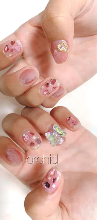 ネイル orchid ♡オーキッドのネイルデザイン