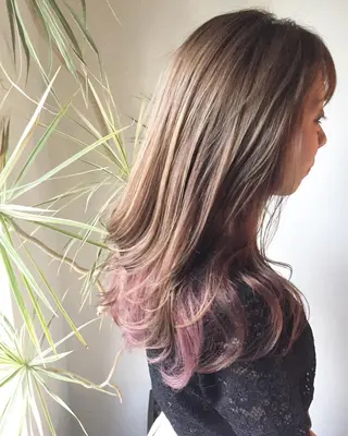 ロング くせ毛×ショート 上岡勇祐のヘアスタイル