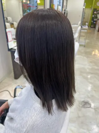 ミディアム カラー Rapt.HAIR 中村 知里のヘアスタイル