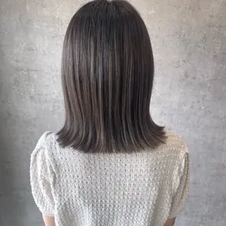 ミディアム カラー ヘアアレンジ 🌻あいり merci.🌻のヘアスタイル