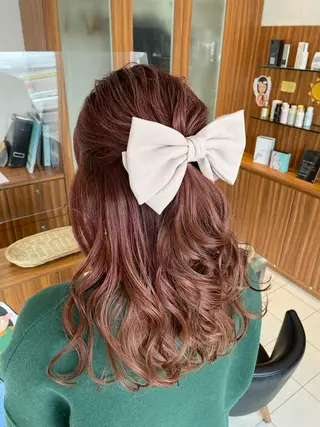 ヘアアレンジ ☪︎⋆ hair & eye yuka˚✩のマツエク・マツパデザイン