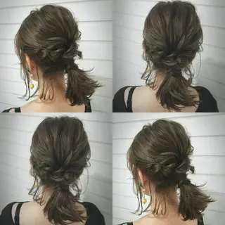 ヘアアレンジ 今中 小百合のヘアスタイル