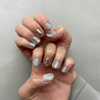 ネイル 鎌田 玲奈のネイルデザイン