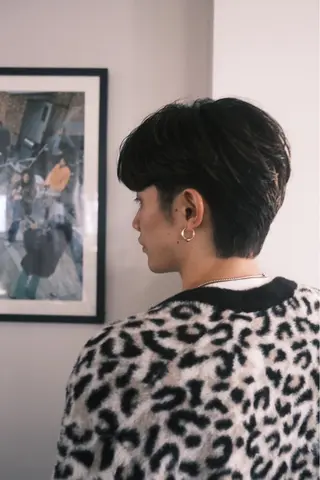 パーマ メンズ 石倉 龍馬のヘアスタイル