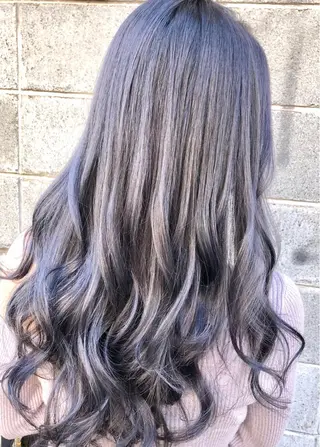カラー ダブルスキルエクステ /羽エクステ白石宇由のヘアスタイル