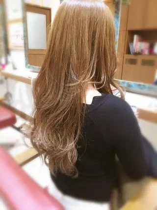 ロング パーマ 🌈２０年目突入🎉 山口のヘアスタイル