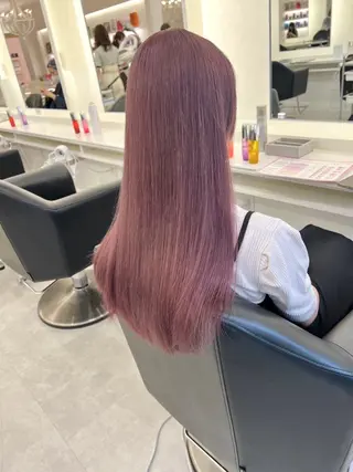 ロング カラー ParveMix🍀 藤原愛未のヘアスタイル