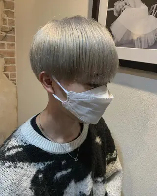 カラー メンズ 艶カラー/ Nanamiのヘアスタイル