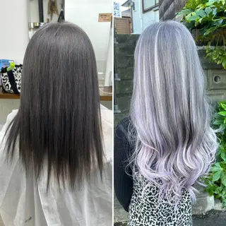 ダブルスキルエクステ /羽エクステ白石宇由のヘアスタイル