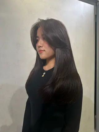 ロング カラー 海外レイヤー鯉渕 【海外風メンズも◎】のヘアスタイル