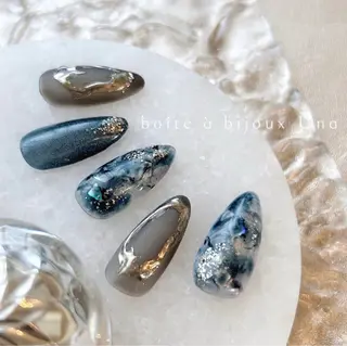 ネイル boite a bijoux Unaのネイルデザイン