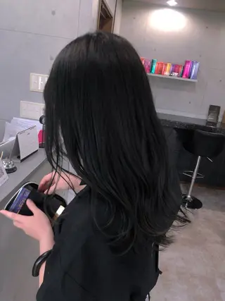 ミディアム REVE美容室 REVEマツエクのヘアスタイル