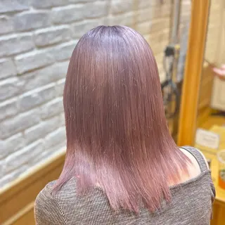 ミディアム カラー ブリーチ/ブロンド 🕊️/綾瀬/カズヤのヘアスタイル