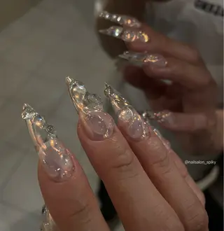 ネイル Spiky とうげ ふうかのネイルデザイン