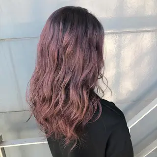 セミロング カラー 女性リピ90%🍨 🩷佐藤みずきのヘアスタイル