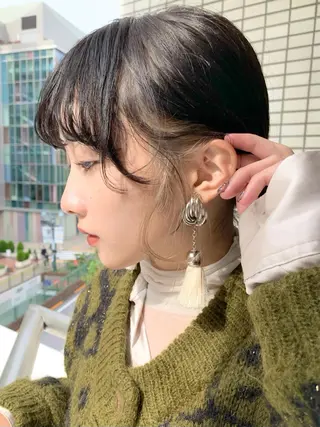 ショート カラー 🌿似合わせ透明感 カラー松本朋幸🌿のヘアスタイル