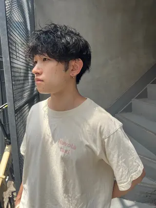 メンズ 🌈圧倒的デザイン力 内井省吾のヘアスタイル