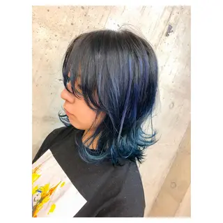 ミディアム カラー センスをお届けします 大谷将生infpのヘアスタイル