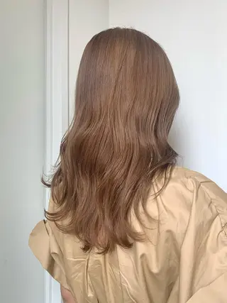 ロング カラー 韓国ヘア /男女☘️ 細江 美紅のヘアスタイル
