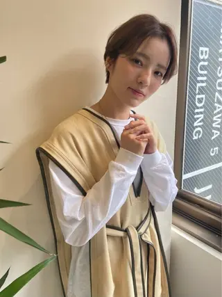 ショート ヘアアレンジ メンズカット大歓迎 🫧HONOKA🪽のヘアスタイル