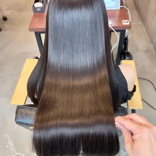 ロング ✨縮毛矯正/髪質改善 錦糸町/松坂拓馬のヘアスタイル