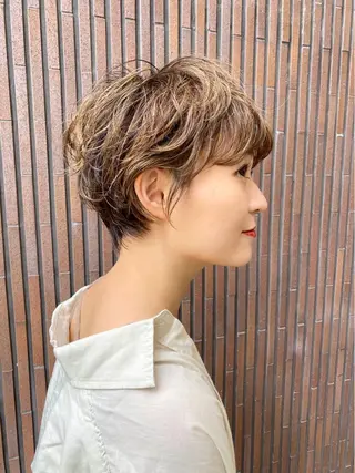 ショート 三鷹で1番ショート ボブをカットする新谷のヘアスタイル