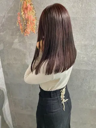 セミロング Rico OFFICIALのヘアスタイル
