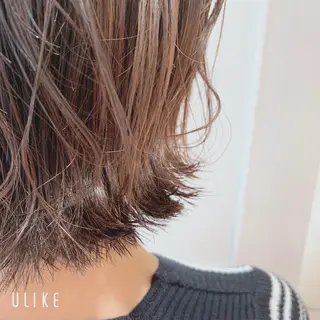 ミディアム カラー ボブ/レイヤー/ nanamiのヘアスタイル