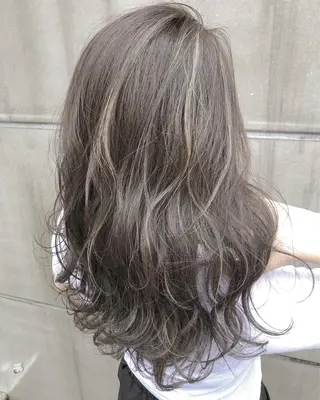 セミロング カラー 北間 寛哉のヘアスタイル