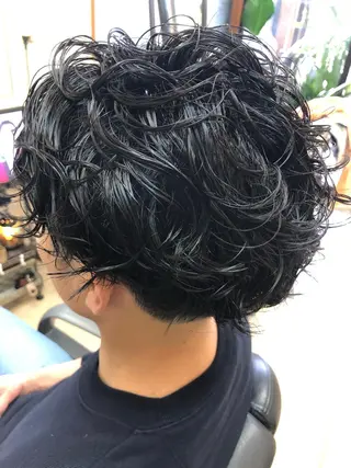 パーマ メンズ 石塚 浩のヘアスタイル