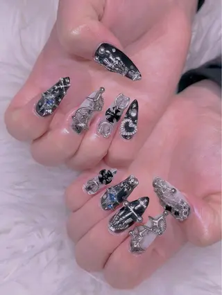 ネイル 長さだし専門店 M2　rikaのネイルデザイン