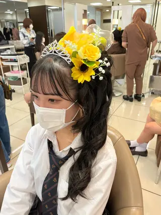 メンズ特化シャドウパ ーマラウンドマッシュのヘアスタイル