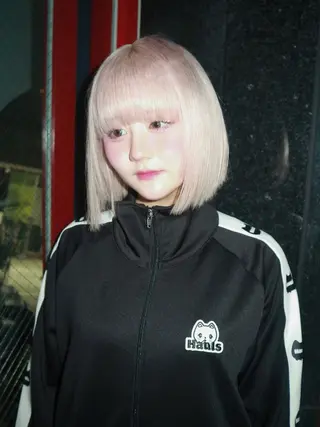 ショート カラー ハイトーン/メンズ/ デザイン/梅田/ミユのヘアスタイル