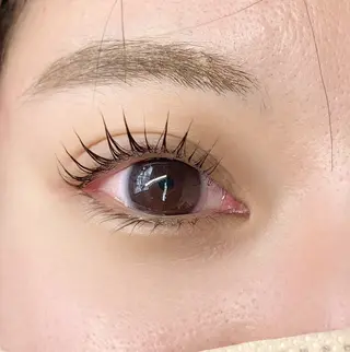 マツエク・マツパ ﾋﾞｭｰﾃｨ オレンジのマツエク・マツパデザイン