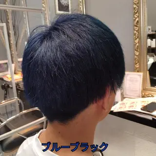 ショート カラー パーマ メンズ キッズ マツエク・マツパ sara 荒井店のヘアスタイル