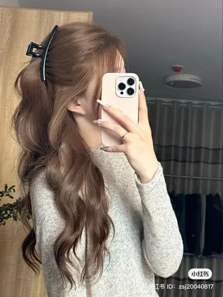 ロング カラー ヘアアレンジ 透明感💕今っぽ似合 わせ𝐍𝐨. 𝟏のヘアスタイル