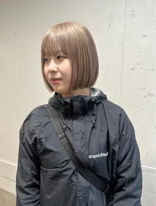 ショート ハッシュカット🎀 レイヤーカットのヘアスタイル