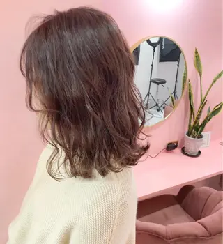 ショート カラー プル艶職人/ にしものヘアスタイル