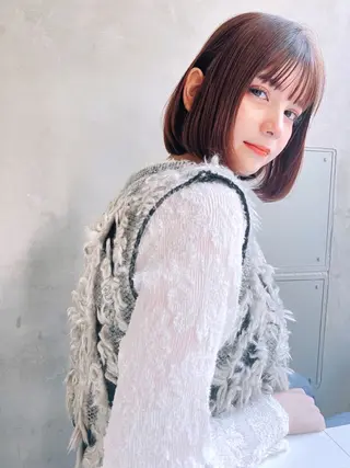 ショート カラー 南堀江/mowen/ サワモトガクのヘアスタイル