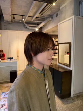 ショート 💖艶ダメージレス激 可愛カラーKAO💖のヘアスタイル