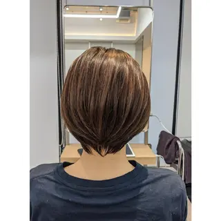カラー ショート 🫧髪質改善•艶カラ ー特化🫧谷奥甲太のヘアスタイル
