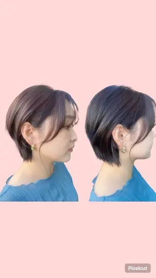 ショート 久木原 ゆりのヘアスタイル