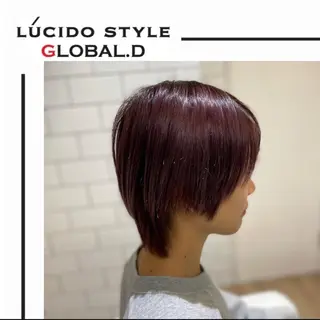 ショート カラー パーマ ヘアアレンジ メンズ キッズ ✂︎ショート、ボブ、 レイヤー🩵YUMIのヘアスタイル