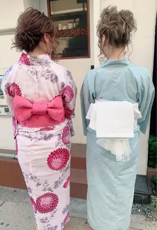SEAM アキホのヘアスタイル